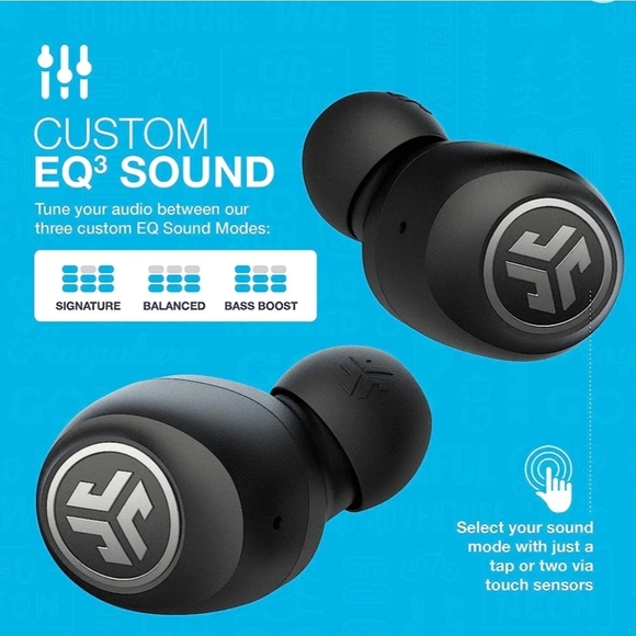JLab Audio Go Air True Wireless Bluetooth Earbud - Picture 2 of 5